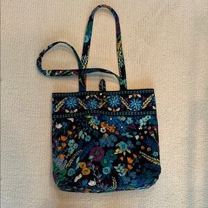 Floral Patterned Tote Bag